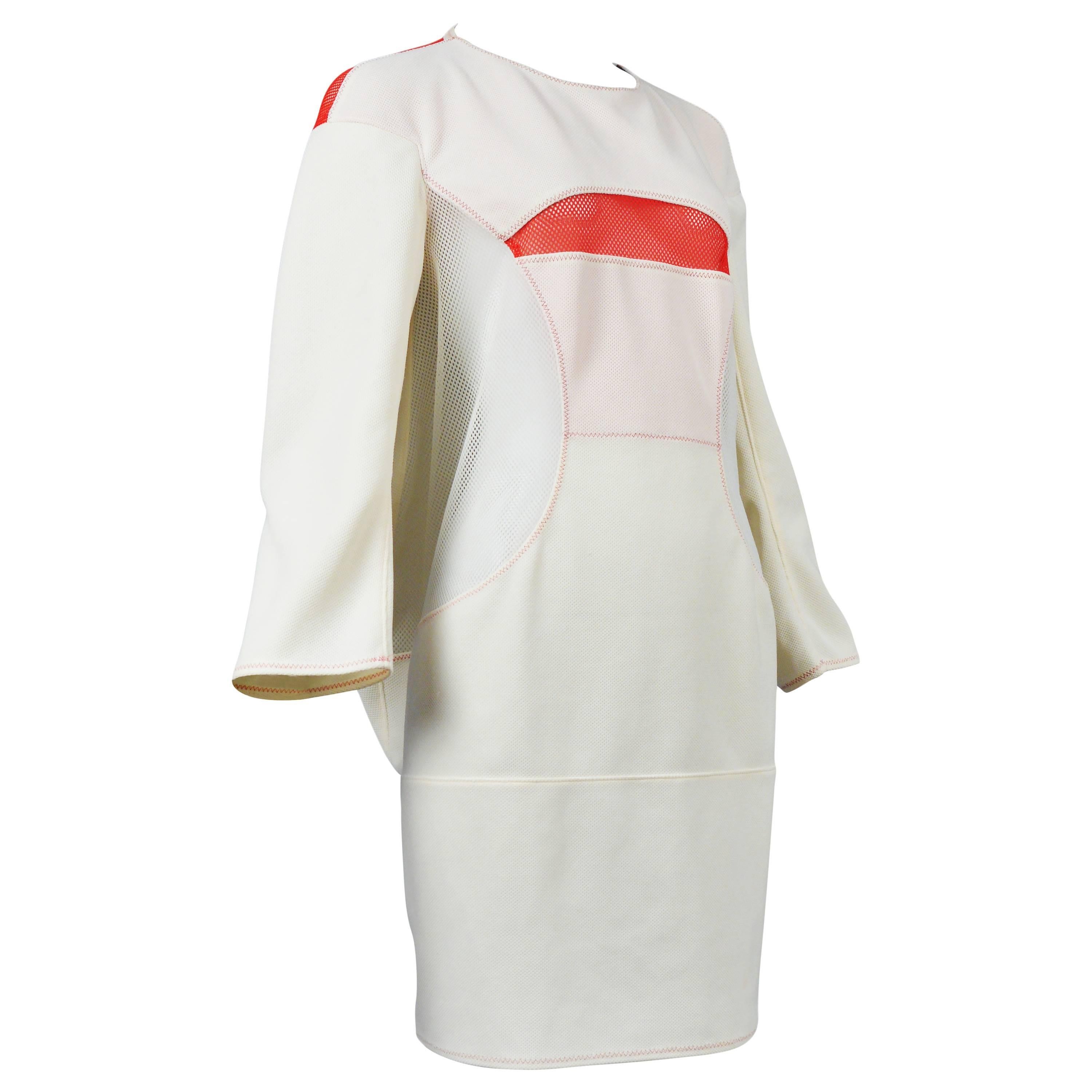 Junya White & Red Tech Dress 2013
