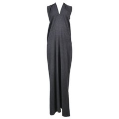 Maison Martin Margiela Flat Collection Grey Maxi Dress 1998 at 1stDibs ...