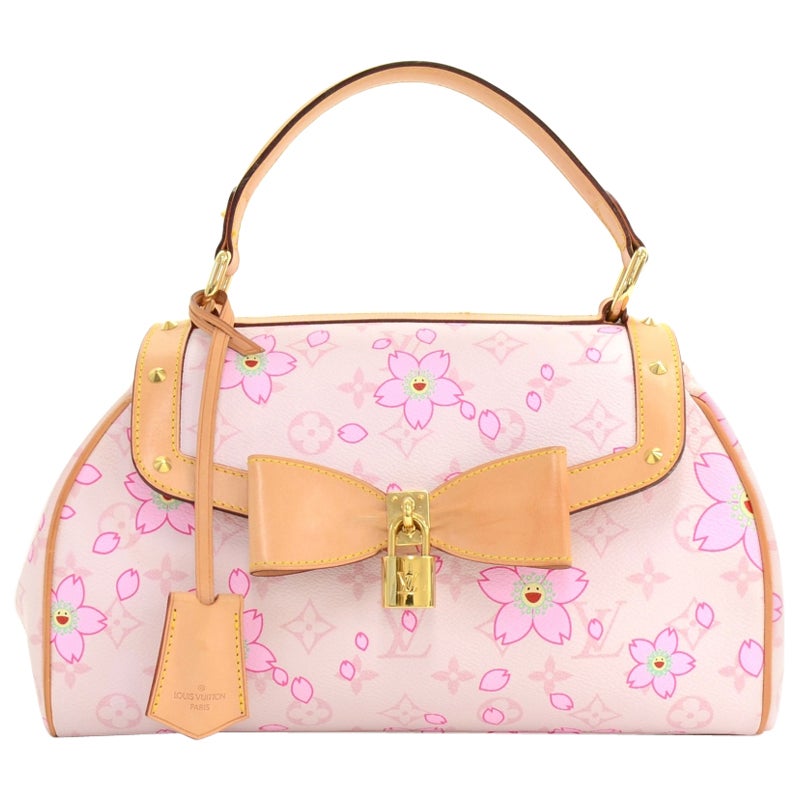 Louis Vuitton Sac Retro PM Pink Rouge Cherry Blossom Monogram Canvas Hand  Bag at 1stDibs | retro sac