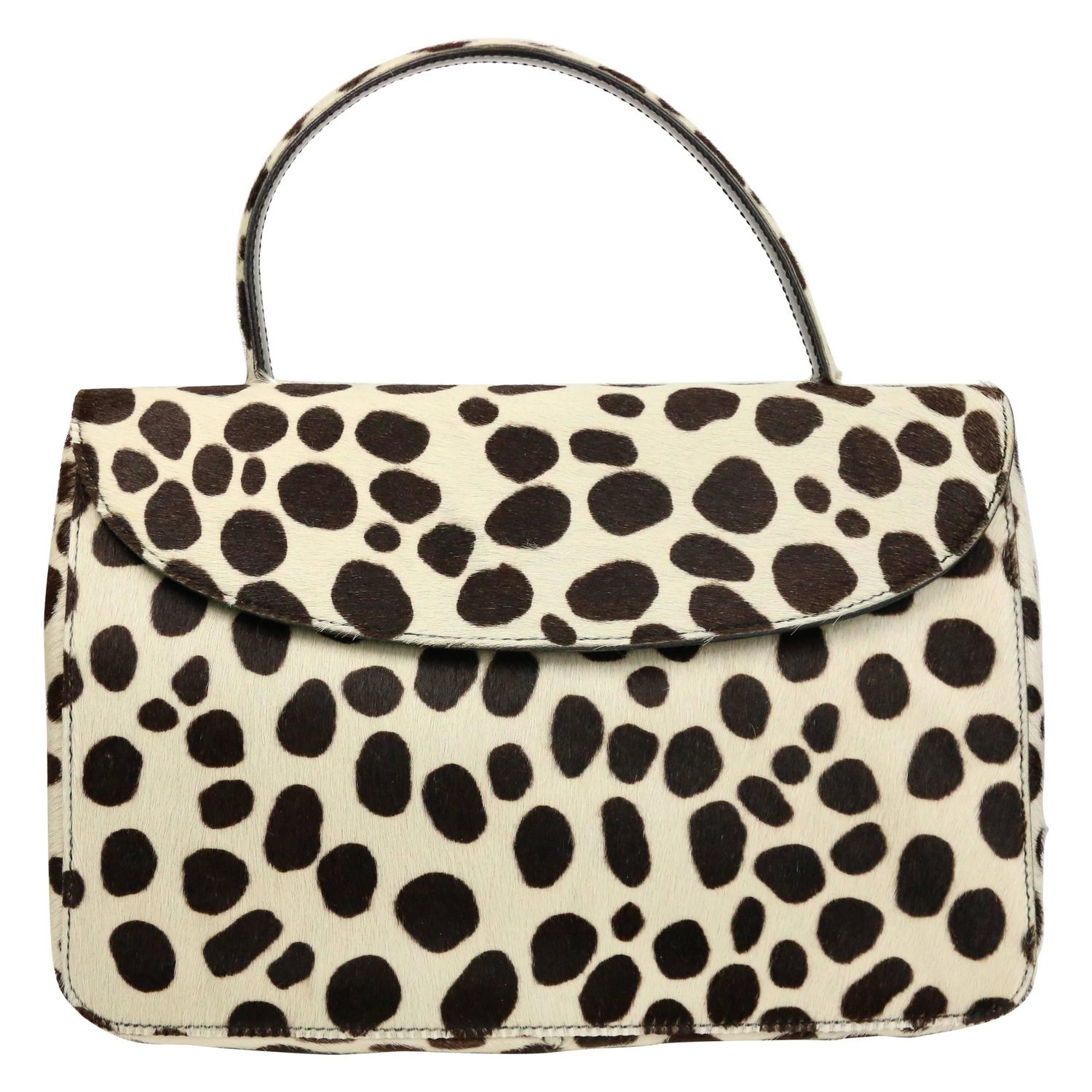 Prada Leopard Print Pony Hair Flap Handbag. at 1stDibs | prada pony hair  bag, prada animal print bag, prada leopard print bag