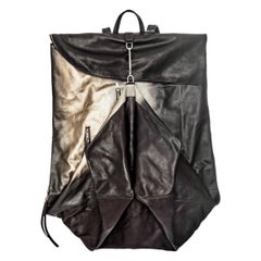 Larry Rick Owens Larry Degrade Mega Duffle aus Leder Frühjahr 2019