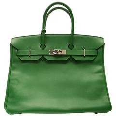 Hermes Birkin Green Bag