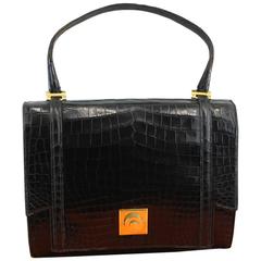 1950s Hermes Crocodile Purse / Bag in good condition