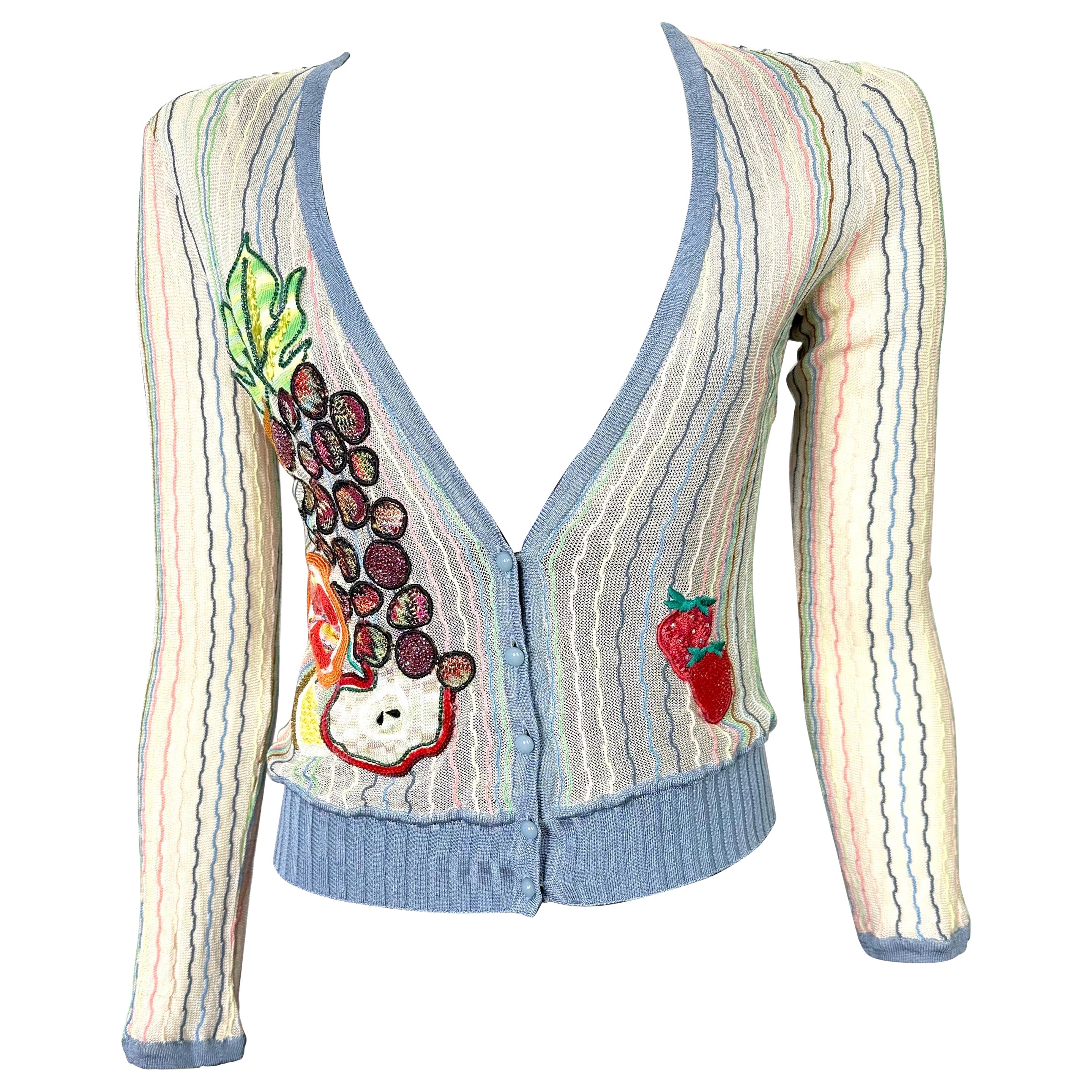 Collector's 2005 Missoni knit cardigan, numbered For Sale