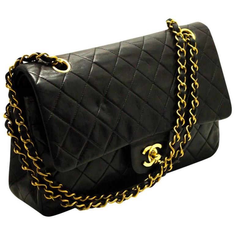 Chanel 2.55 Classic Black Quilted Handbag | Confederated Tribes of the Umatilla Indian Reservation