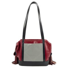 Renaud Pellegrino Multicolored Leather Bag with Golden Metal