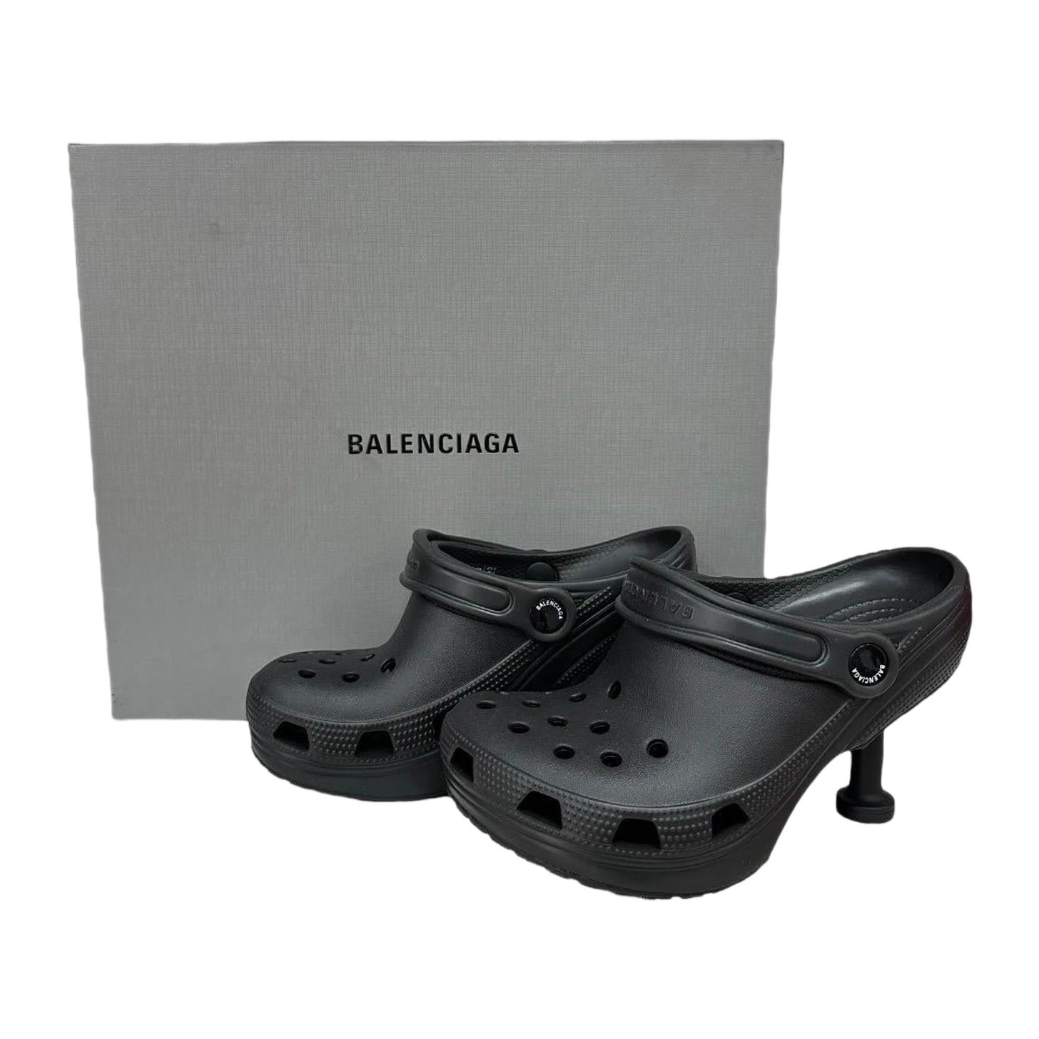 Escarpins Balenciaga X Crocs Madame 80 en vente