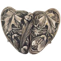 30s Art Nouveau Belt Buckle