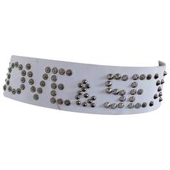 Dolce & Gabbana white belt 2