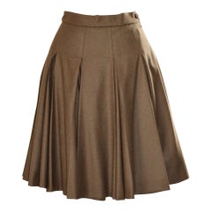 Chloe Brown Skirt