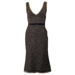 Prada Herbst 2000 Laufsteg Tweed-Kleid von Miuccia Prada