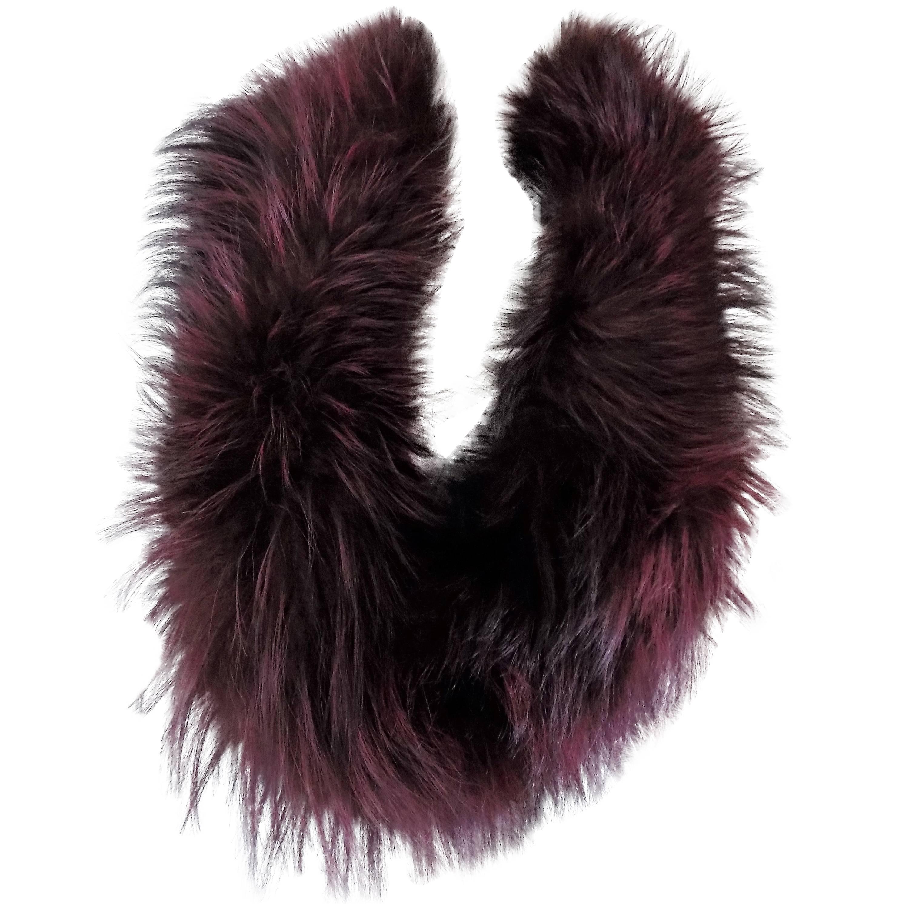 Gucci real fur Scarf