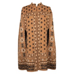 Alexander McQueen Blended Wool Cape