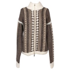 Cardigan Chanel en mohair, angora et cachemire