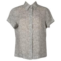 Vintage Chanel Short-Sleeve Shirt, 1999