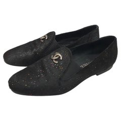 Chanel Pony Hair  CC Loafers
