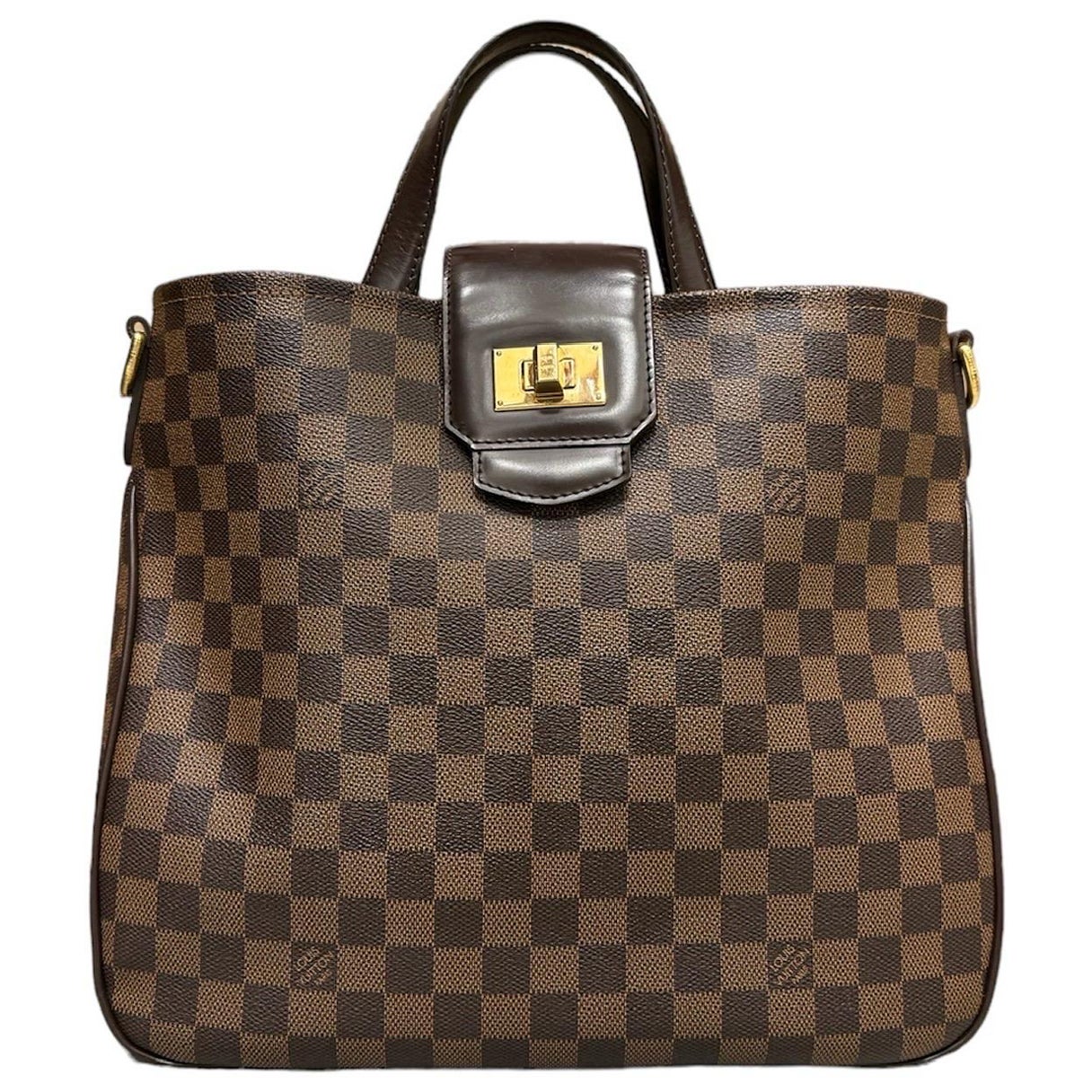 Borsa A Mano Louis Vuitton Bergamo Damier Ebene