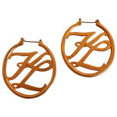 Karl Lagerfeld Earrings 2