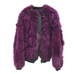 TOM FORD Lamb Fur Chubby Bomber Jacket