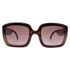 Christian Dior Vintage Brown Sunglass 2987 10K Optyl 54/22