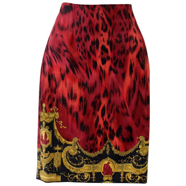 Istante By Gianni Versace Bondage Collection Skirt Fall 1992 For Sale ...