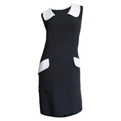 Vintage Moschino Color Block Dress