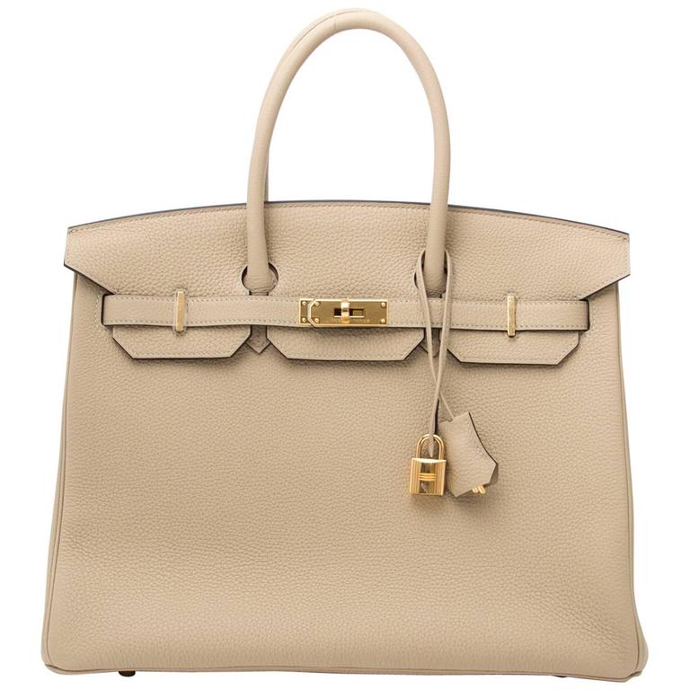 Brand new Hermès Birkin 35 Trench Togo 