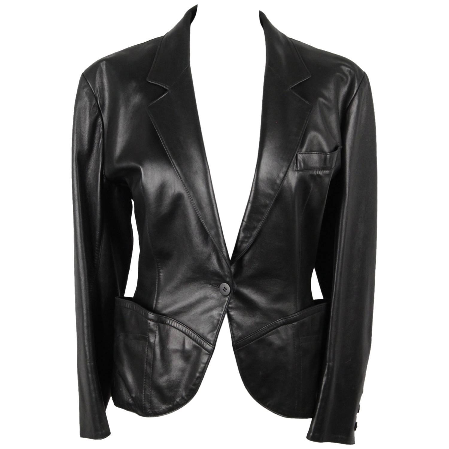 Shop by category Though Men’s black leather jacket is a casual wear that is highly suitable for informal settings and doesn’t fit for board room formality, by pairing it with blending dress shirt, tie and formal slacks, you can embrace a professional look with a rugged touch.
