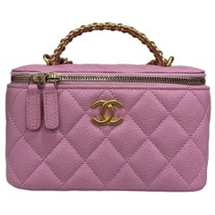 Borsa A Tracolla Chanel Beauty Caviar Rosa 2022