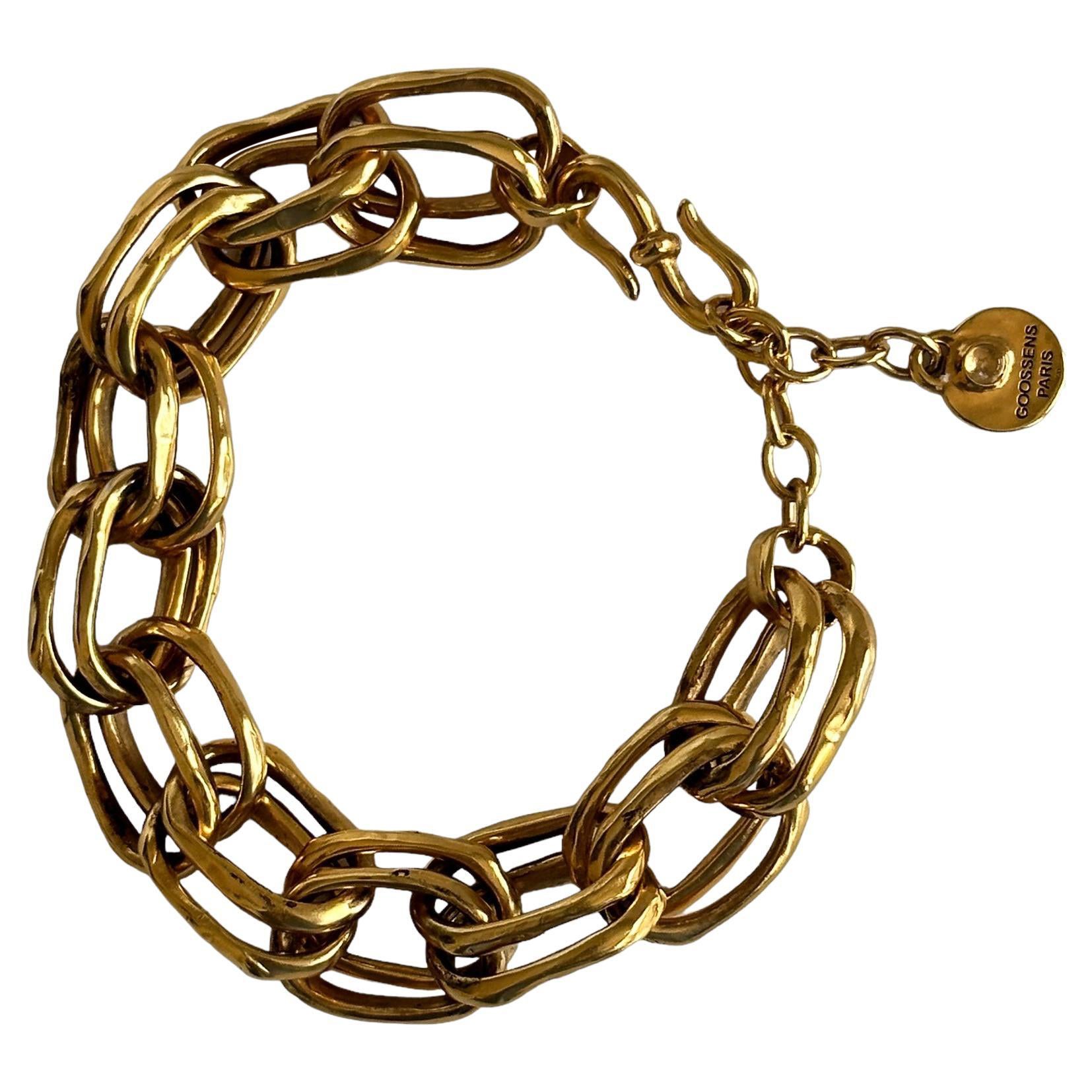 Goossens-Paris Spirale-Kette-Armband im Angebot