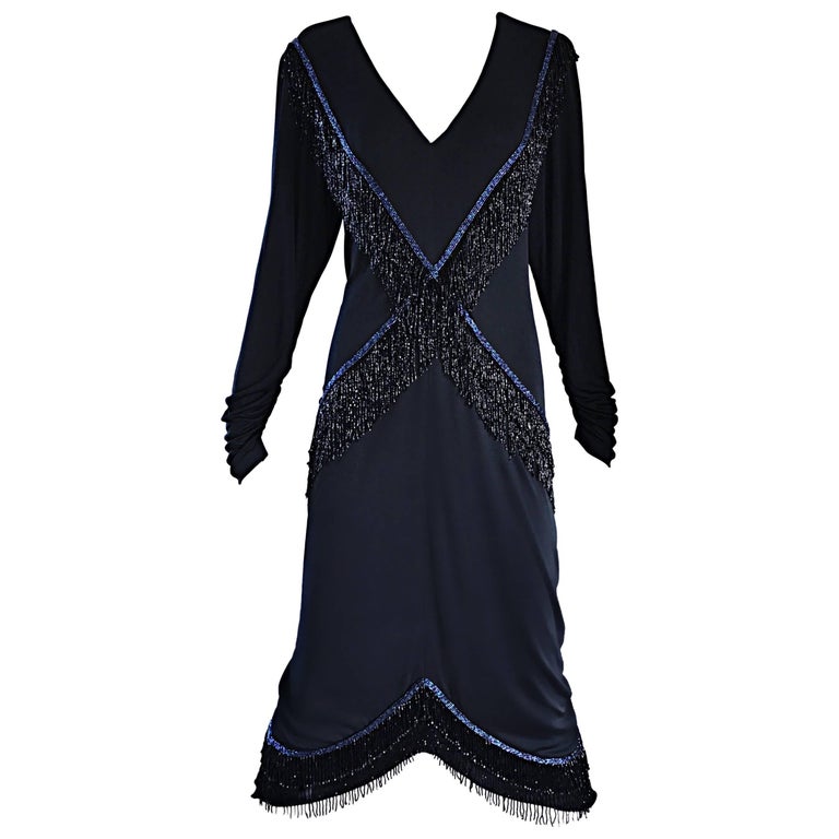 chinese dress ladies Zapaka Women Gatsby Dress Sequins Red Long 1920s Flapper Dress with Short Sleeves, Red / S main image 0
