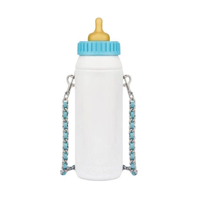 Sac à bandoulière Moschino Couture Kids Fantasy Milk Bottle SS22 de Jeremy Scott en vente