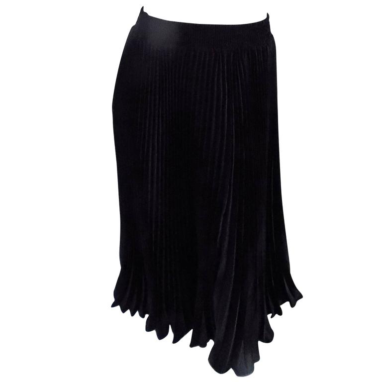 Long Black Skirt For Sale at 1stdibs