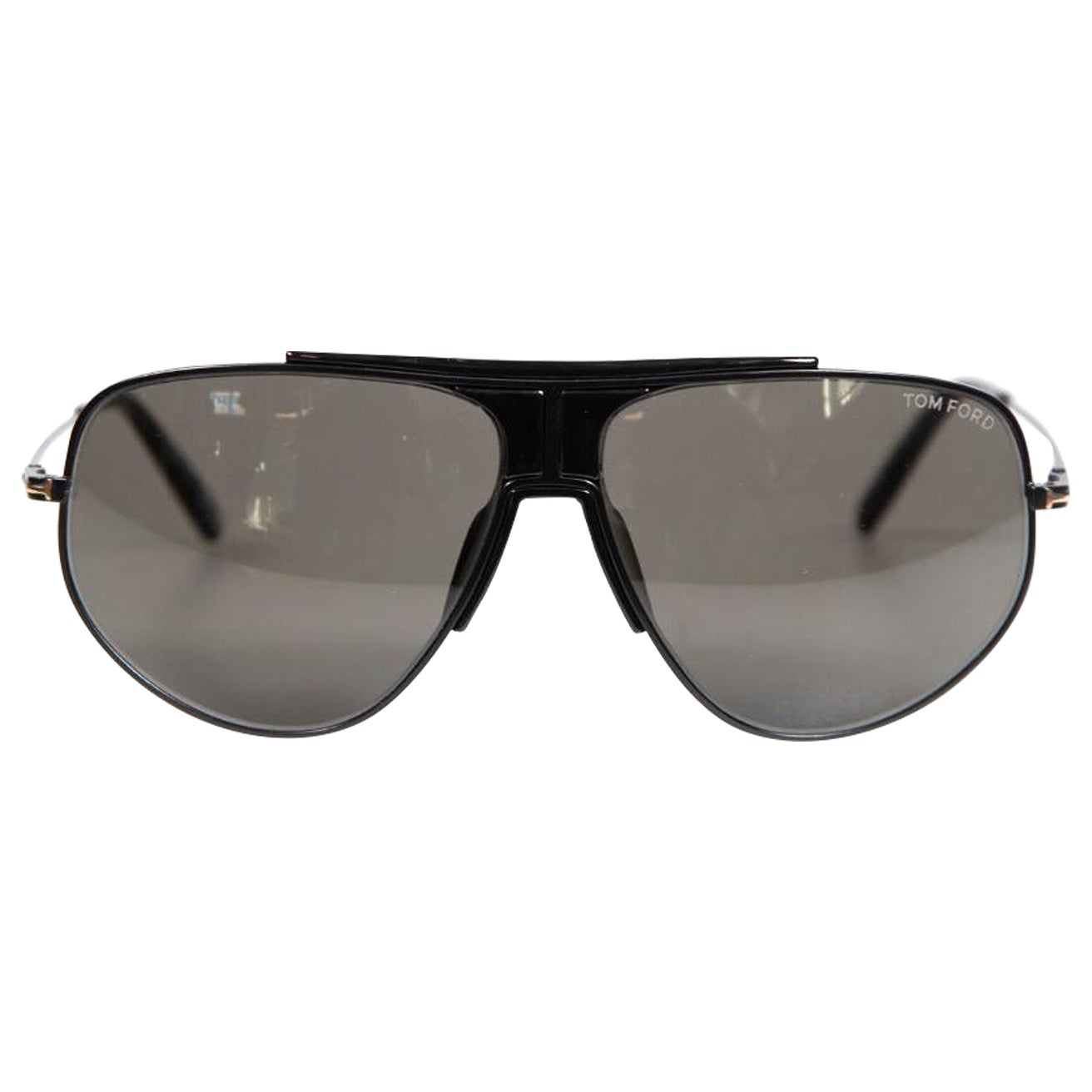 Tom Ford Black FT 0928 Addison Aviator Sunglasses For Sale