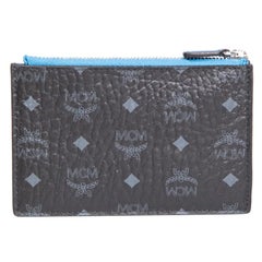 Pochette technique Viestos en cuir noir de MCM