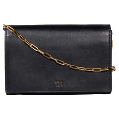 Tom Ford Black Foldover Chained Wallet