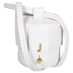 Le Vanity sac à bandoulière micro blanc Jacquemus