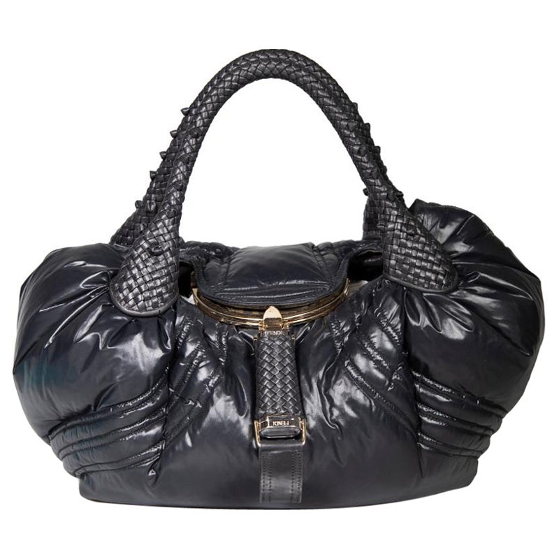 Fendi Fendi x Moncler Black Puffer Spy Bag For Sale