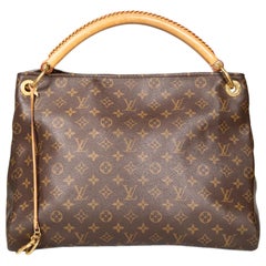 Louis Vuitton 2010 Brown Artsy MM Shoulder Bag