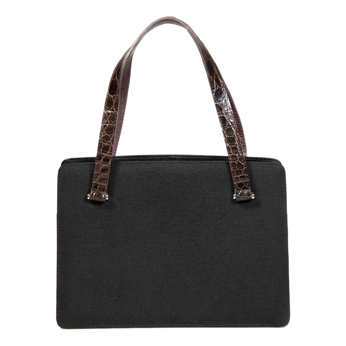 Jimmy Choo Vintage Black Mini Handbag en vente