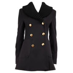 Vivienne Westwood Vivienne Westwood Anglomania Navy Chunky Collar Coat Size M
