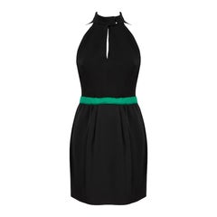 Balenciaga Black Mini Sleeveless Dress Size M