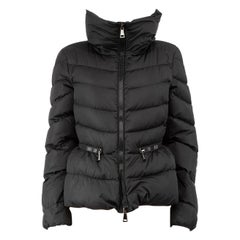Moncler Black Quilted Puffer Down Jacket Size L