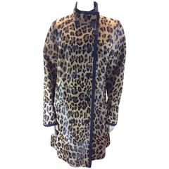Mark Richards Aspen Bisang Custom Leopard Print Coat