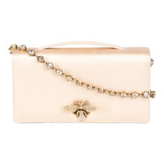 Dior - Pochette D-Bee en satin rose