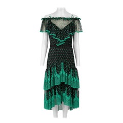 Philosophy di Lorenzo Serafini - Robe midi à bordure festonnée, taille M