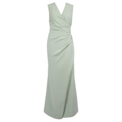 Honayda, robe longue sans manches vert menthe, taille M