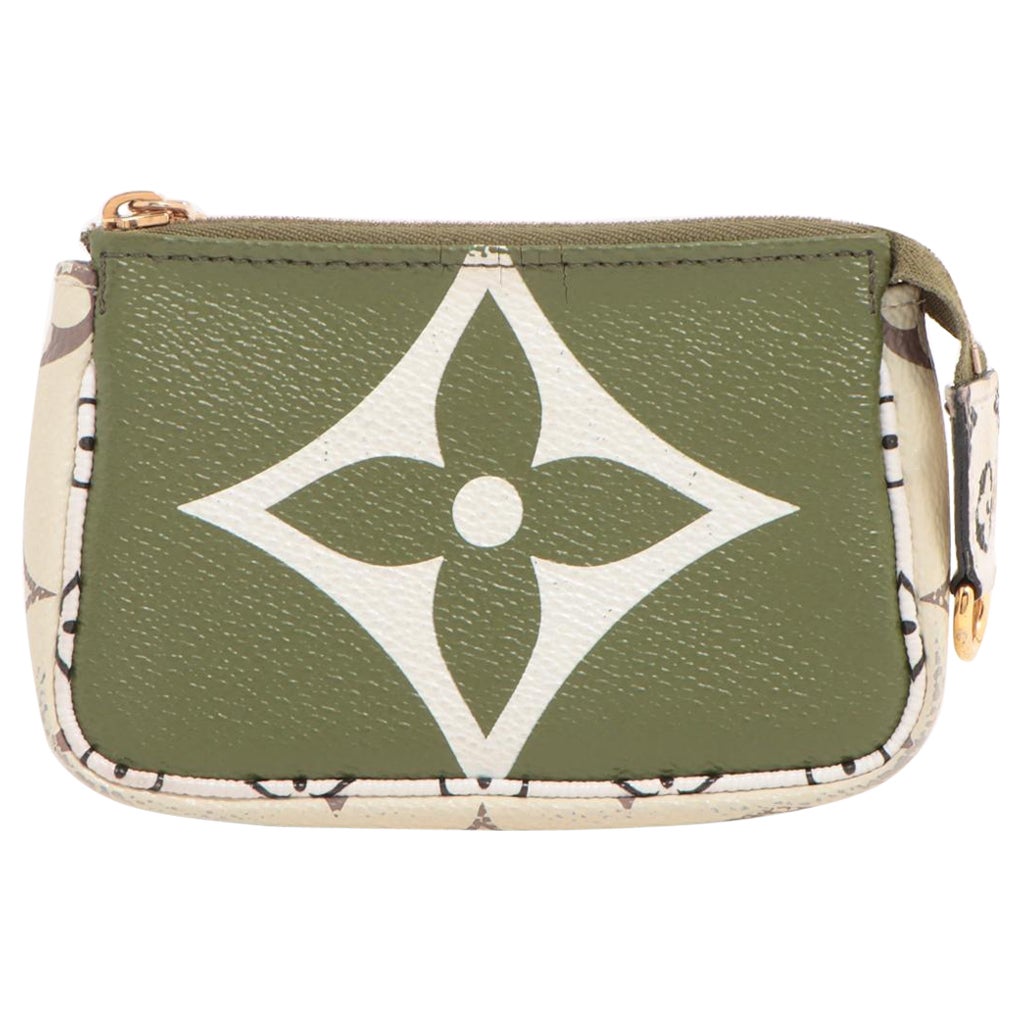 Louis Vuitton Monogram Giant Mini Pochette Accessories Green