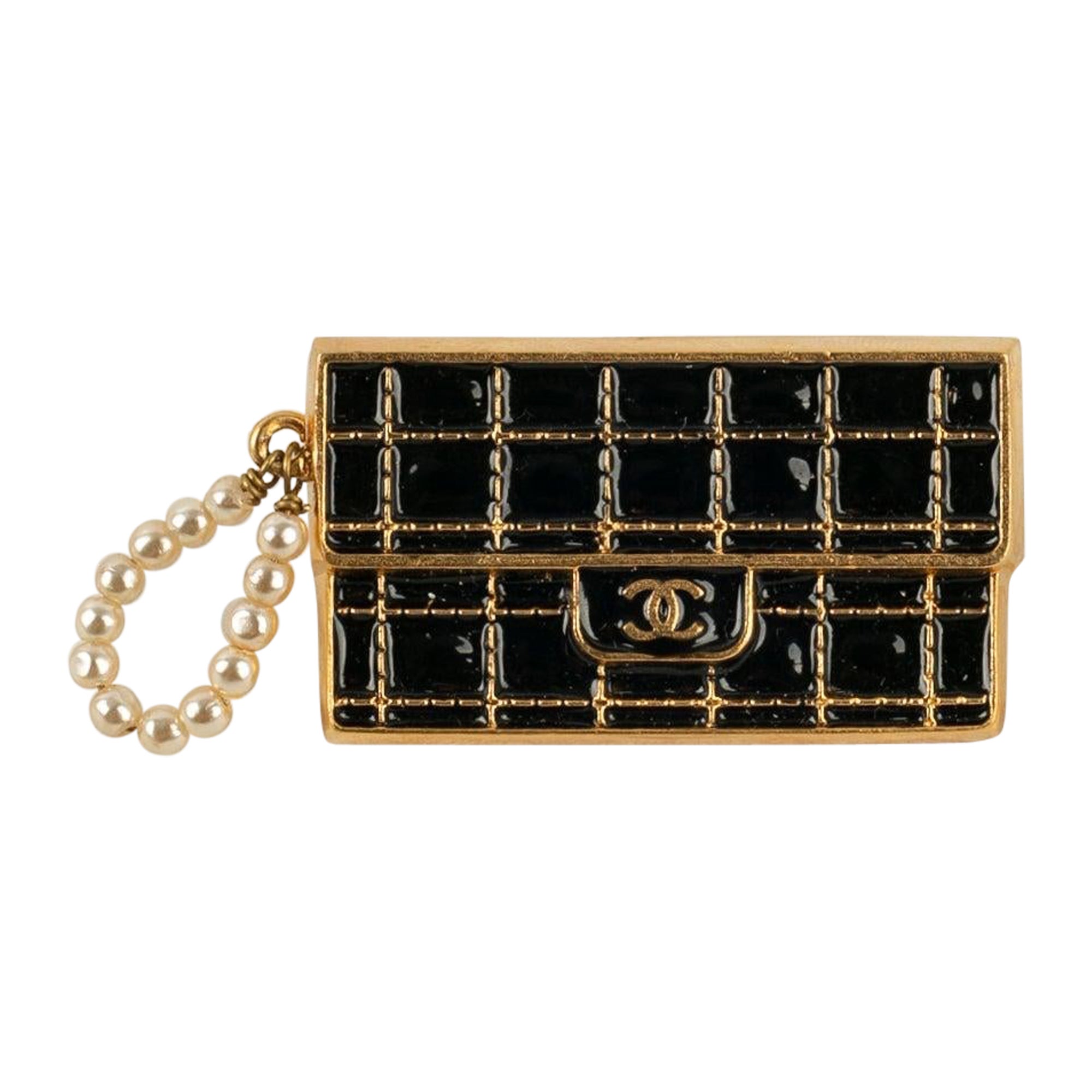 Chanel Brosche / „Handtasche“ Anstecknadeln, 2002 im Angebot
