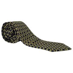 Hermes Silk Tie Chain Print 11
